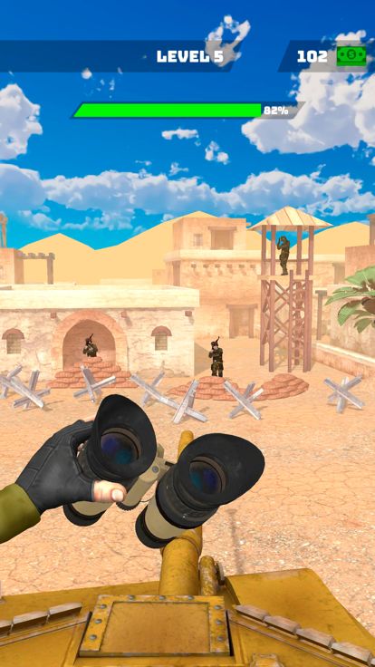 Sniper Tank: Precision Strike游戏截图