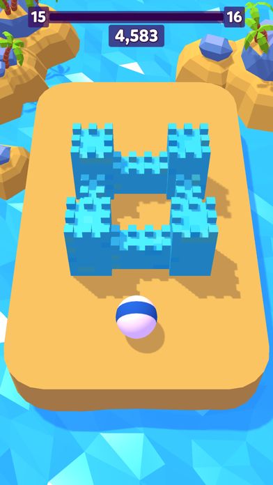 滚滚破坏球游戏截图