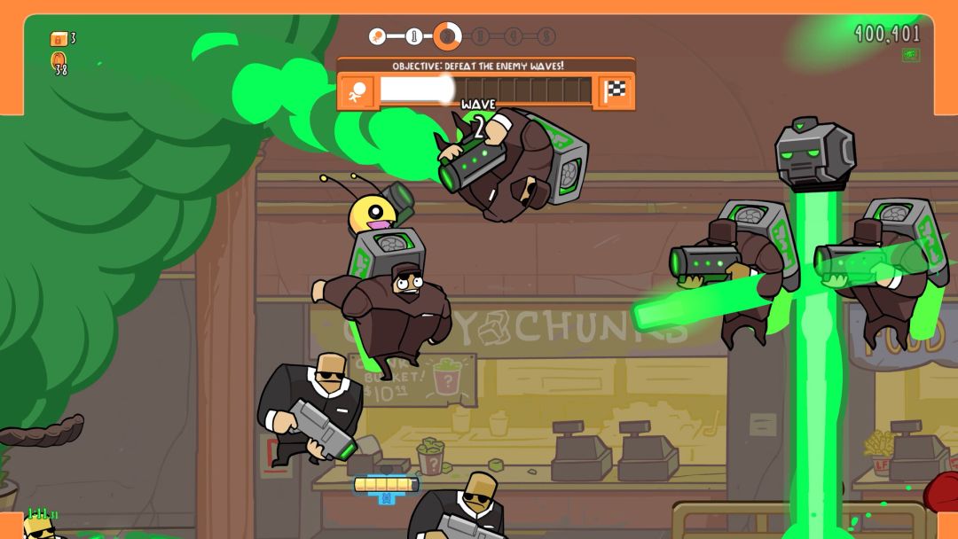 Alien Hominid Invasion游戏截图