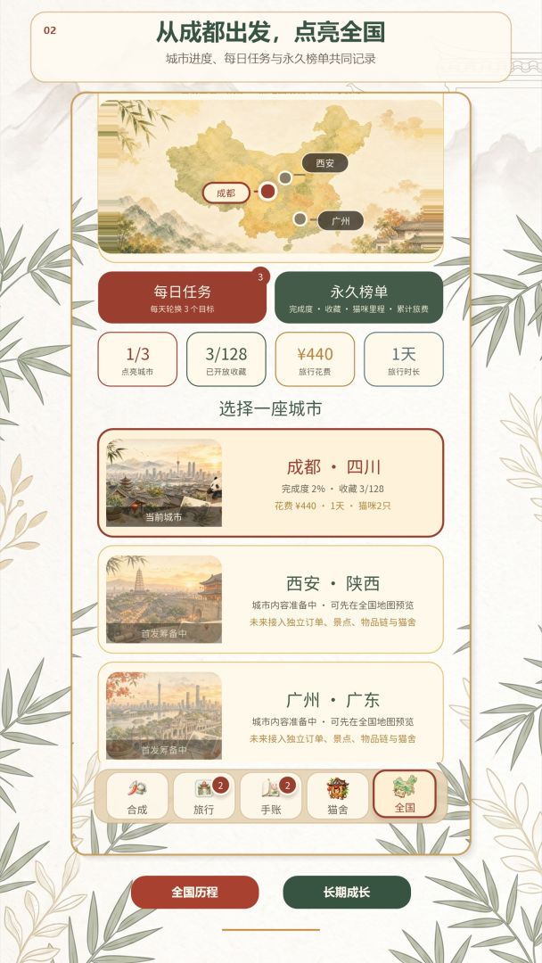 一路合成去旅行游戏截图