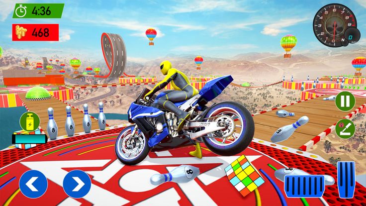 Superhero Bike Racing Games游戏截图
