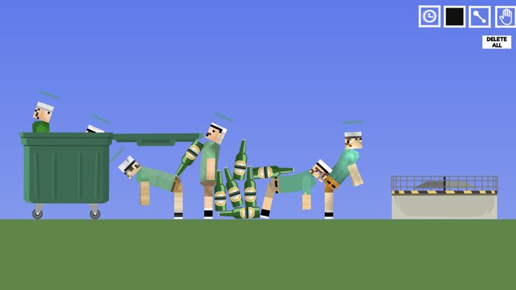 Pixel Wheels Playground游戏截图