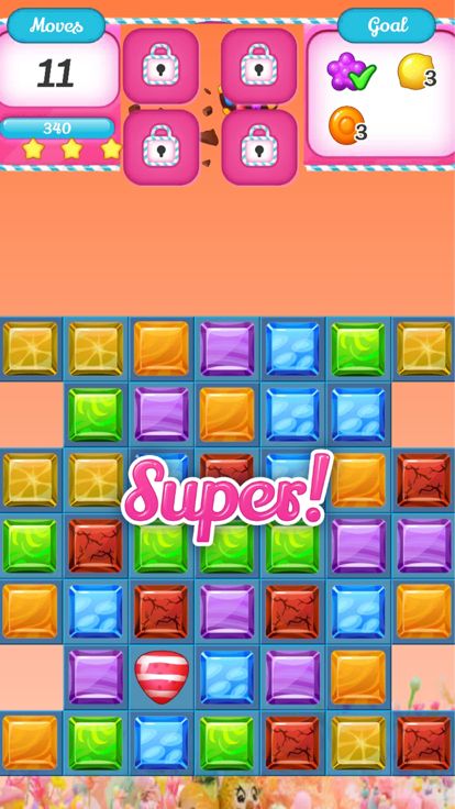 Jelly Jam Candy Passion Game游戏截图