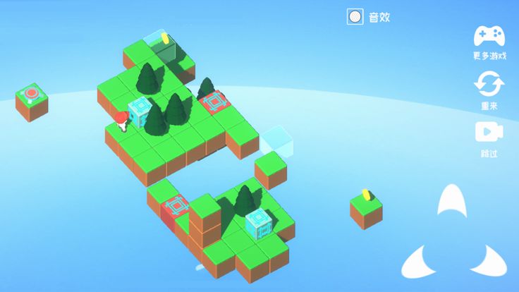 方块逃离-烧脑视错觉解谜游戏游戏截图