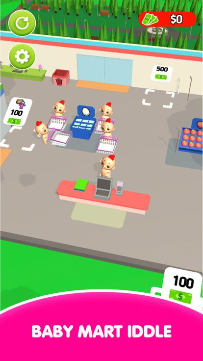Baby Mart Shopping 3D游戏截图