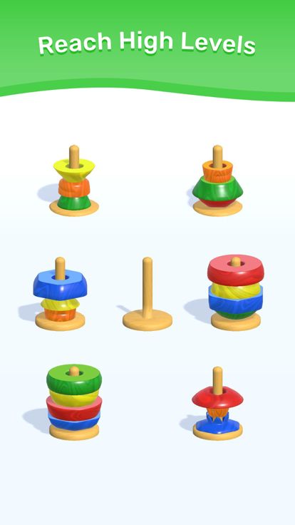 Wood Sort游戏截图