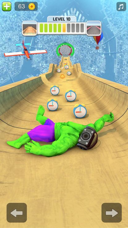 Ragdoll Assassin: Parkour Bash游戏截图