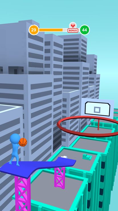 翻转链式灌篮游戏截图