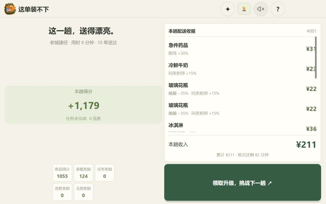 这单装不下游戏截图