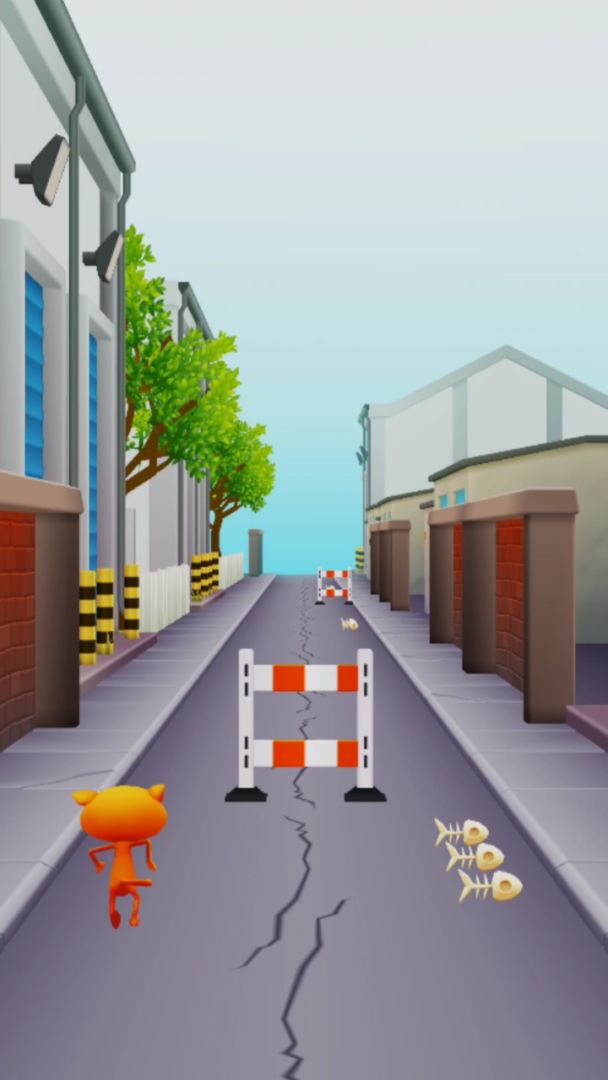 懒猫跑酷游戏截图