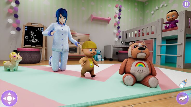 Twin Baby Life Simulator Game游戏截图