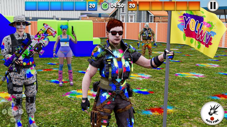 Paintball Shooting Battle 3D游戏截图