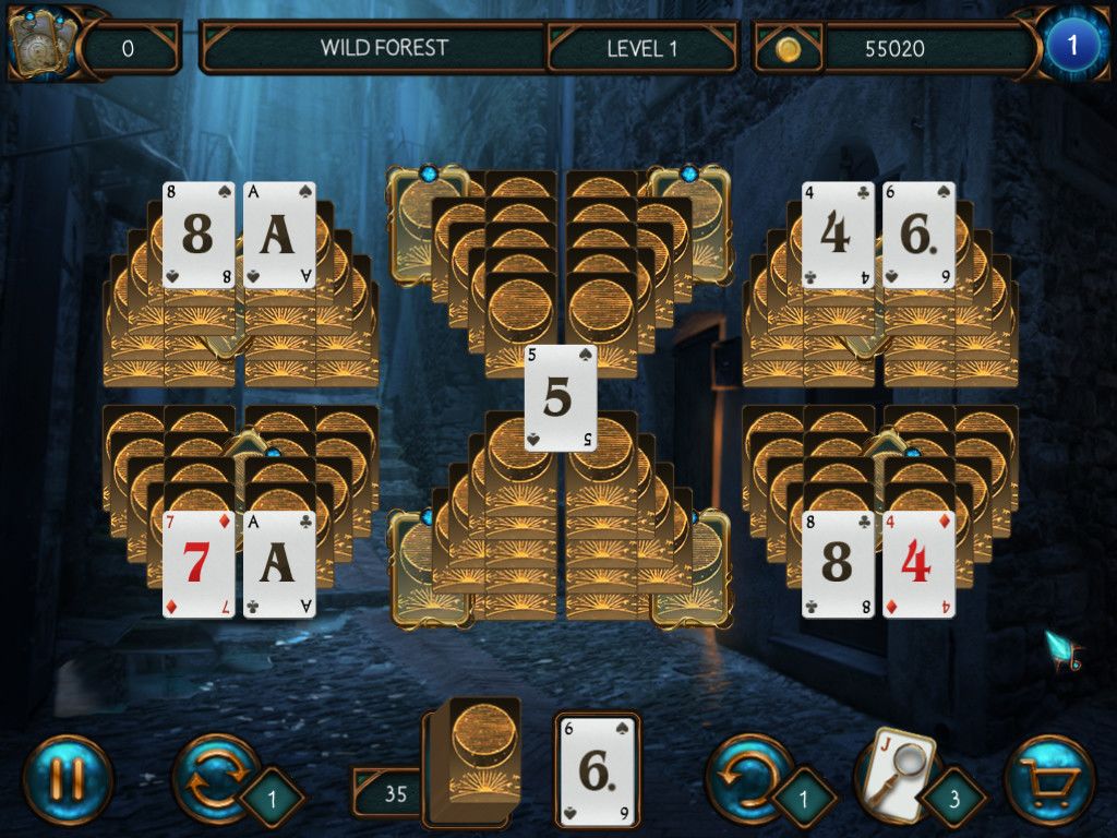 Detective Solitaire: Inspector Magic And The Forbidden Magic游戏截图