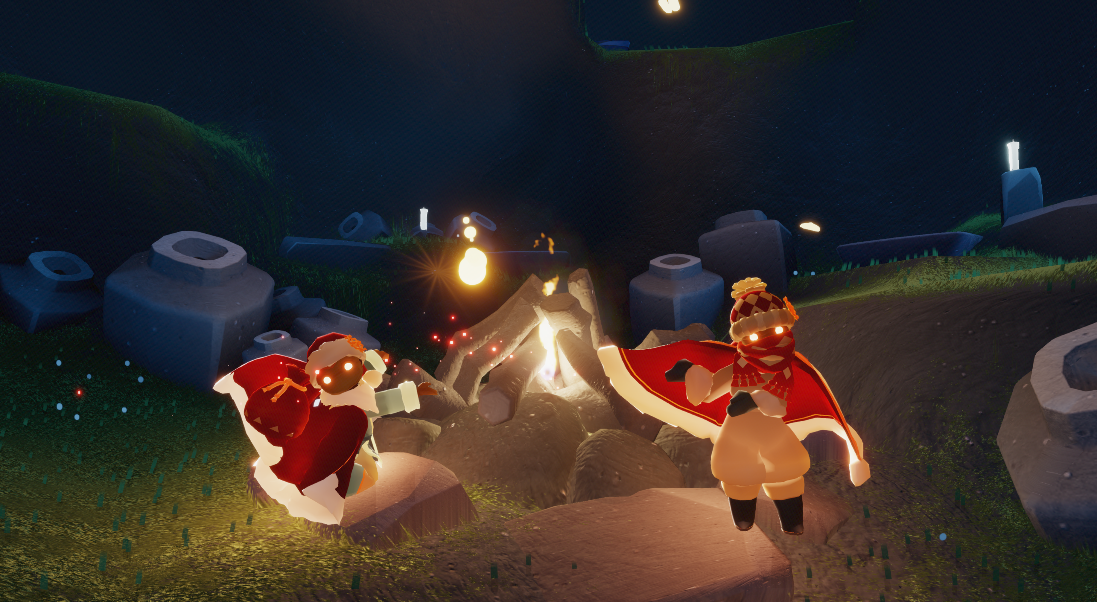 按时吃饭收集满满烛火