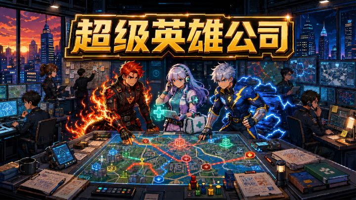 超级英雄公司游戏截图