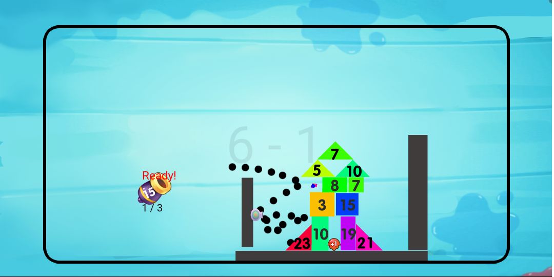 炮打砖块游戏截图