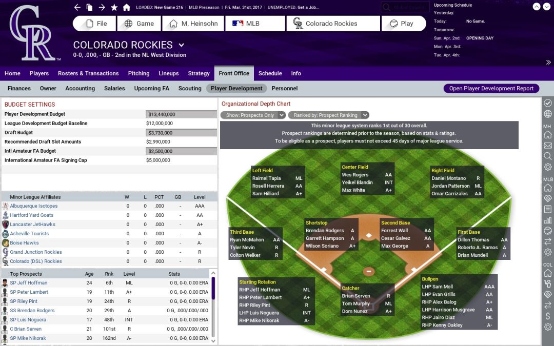 Out of the Park Baseball 18游戏截图