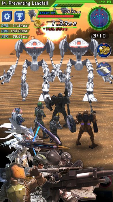 TapWars:EARTH DEFENSE FORCE4.1游戏截图