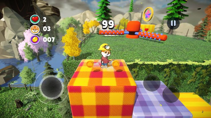 Superhero Dog rope hero games游戏截图