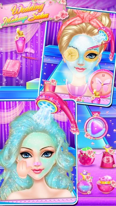 婚礼艾尔莎化妆 ＆ 打扮沙龙－ 女孩游戏游戏截图