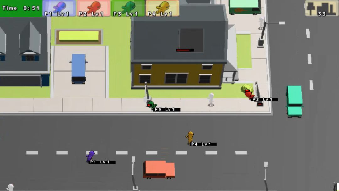 Pixel Game Maker Series Biggerman.io游戏截图