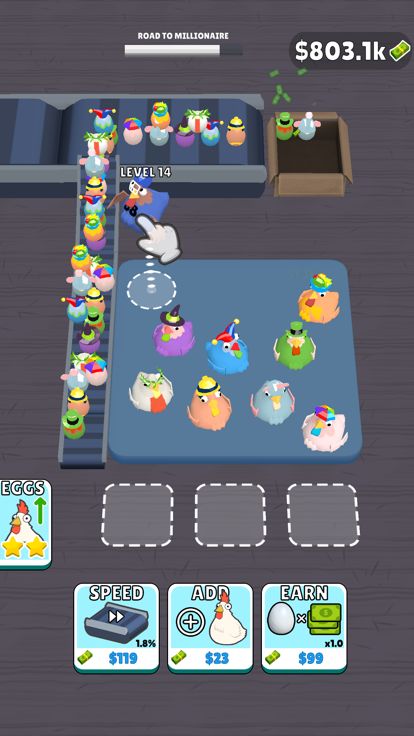 Chicken Merge Farm游戏截图