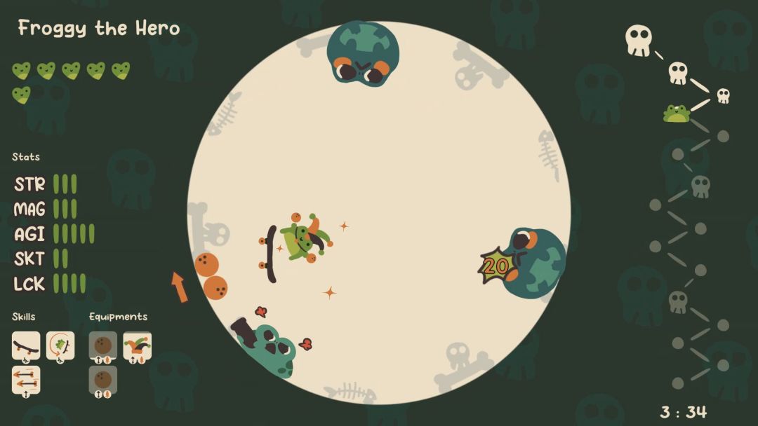 Froggy's Battle游戏截图