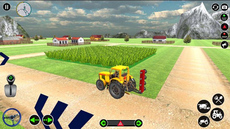 Farm Tractor Simulator Game 3D游戏截图