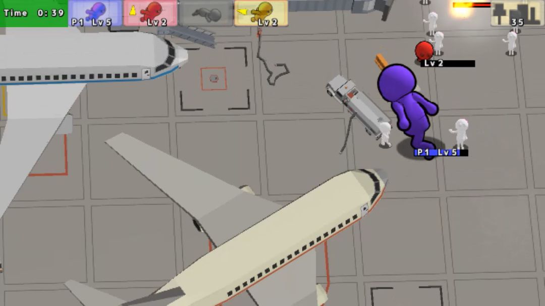 Pixel Game Maker Series Biggerman.io游戏截图