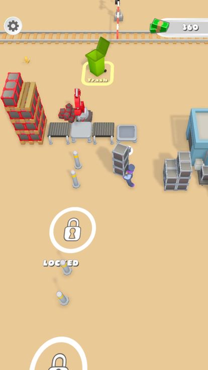 Cargo Train Station 3D游戏截图