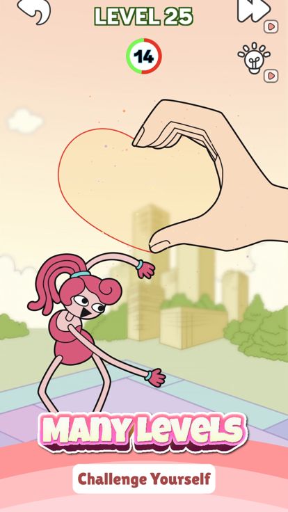 Finger Heart - Fancy Refill游戏截图