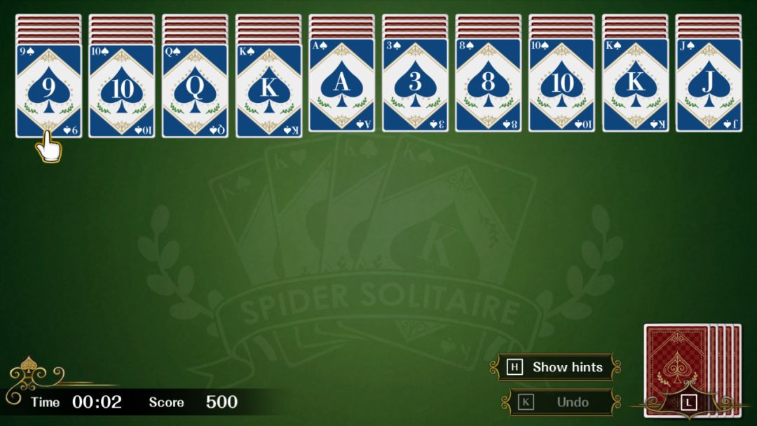 Spider Solitaire F游戏截图