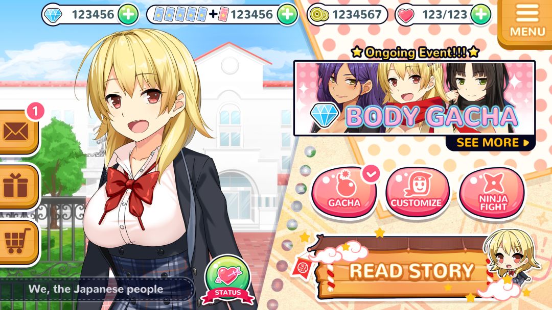 Moe! Ninja Girls游戏截图