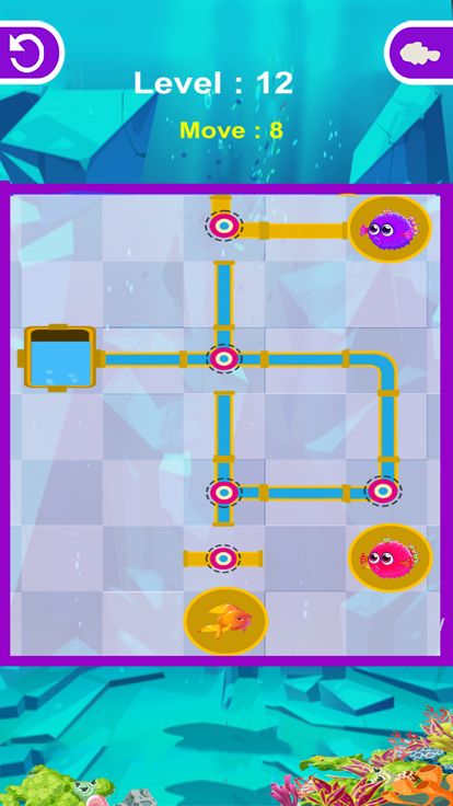 Save The Fish : Pipes Connect游戏截图