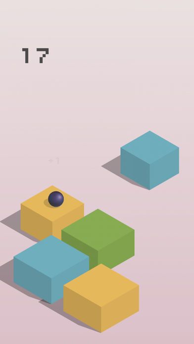 小球跳一跳 - 无尽的跳跃大冒险游戏截图