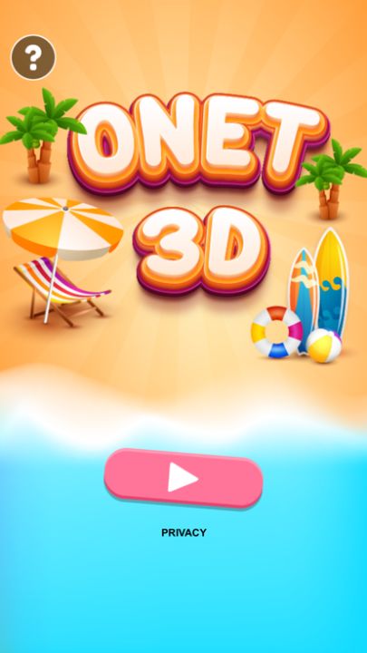Onet 3D Connect - Tile Match游戏截图