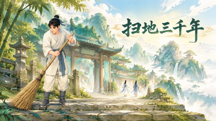 扫地三千年 封面