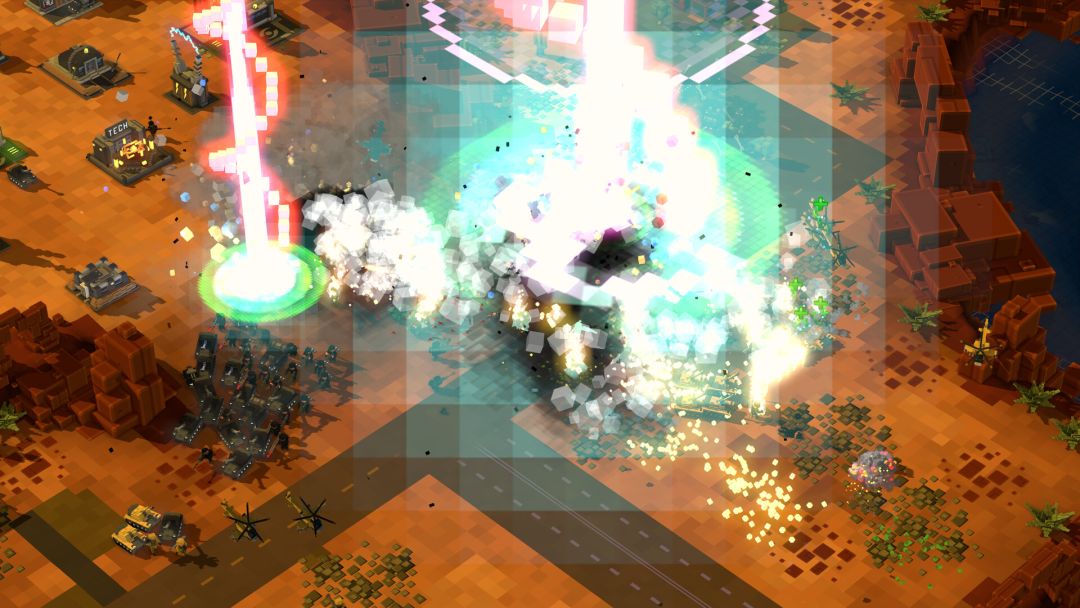9-Bit Armies: A Bit Too Far游戏截图