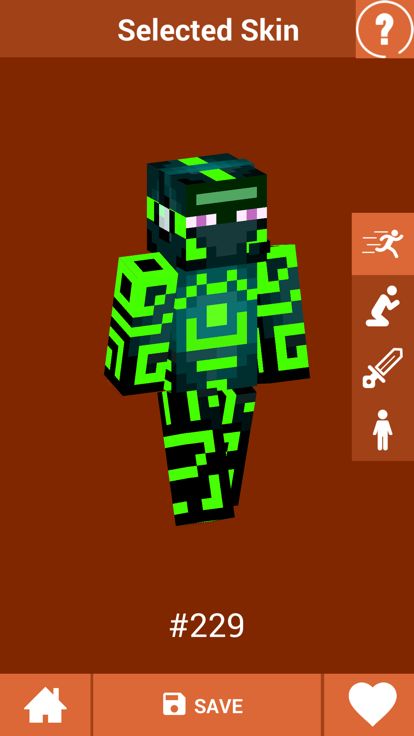 Enderman Skins for Minecraft 2游戏截图