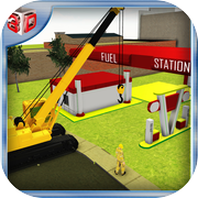 燃油站建造者模拟器和建筑模拟