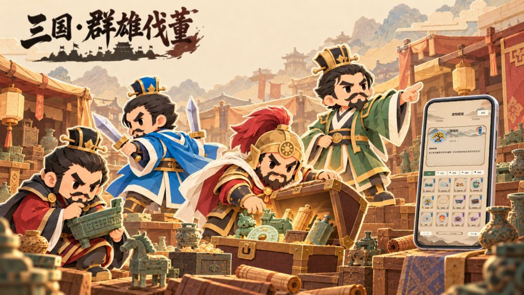 三国·群雄伐董游戏截图