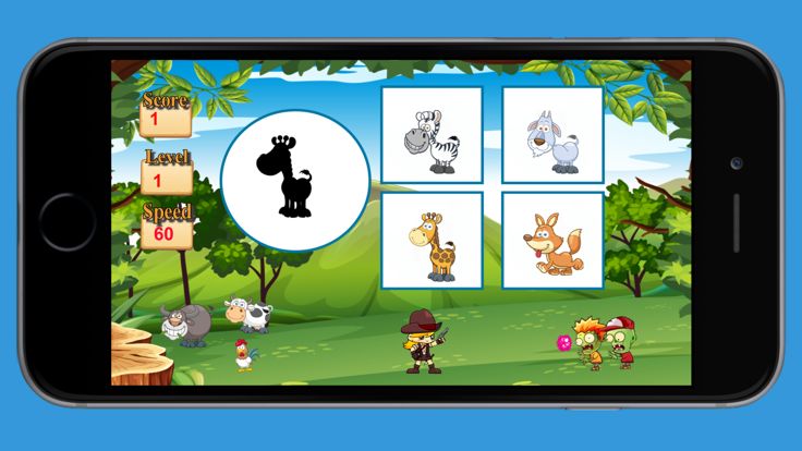 Guess Picture in Zombie Forest游戏截图