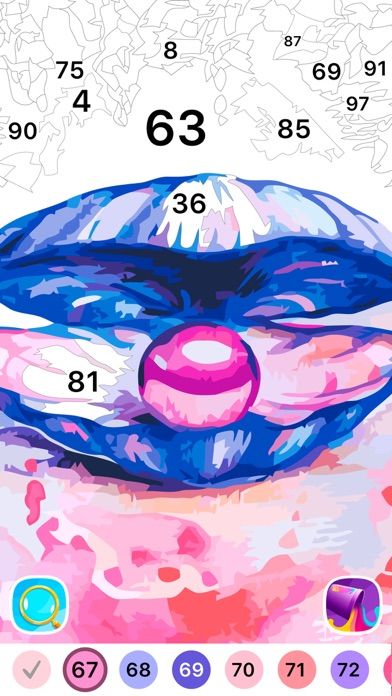 数字填色 - 油画游戏截图