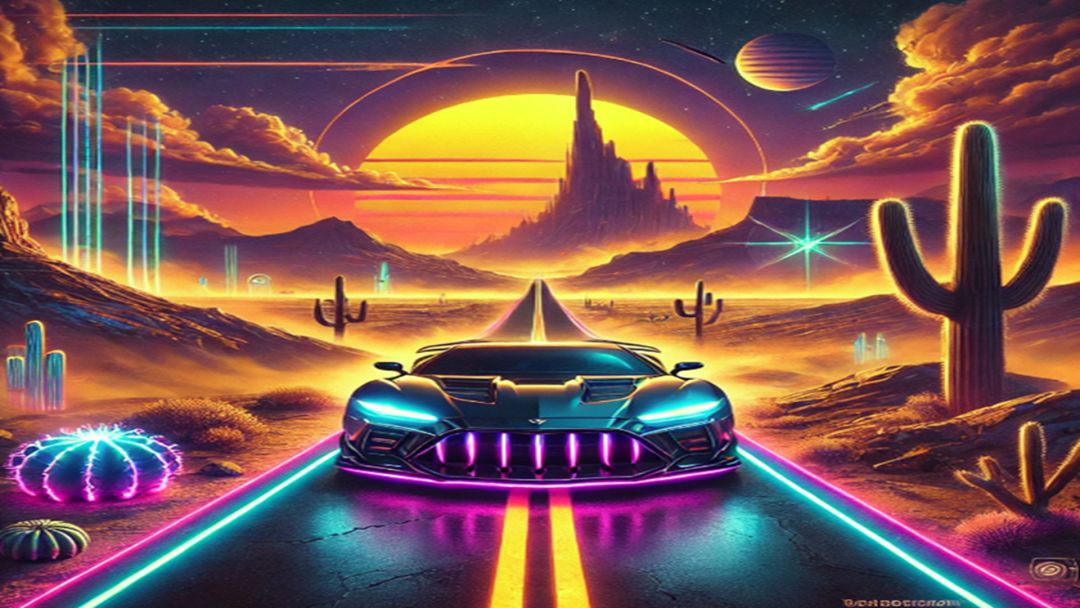 孤独的沙漠公路游戏截图