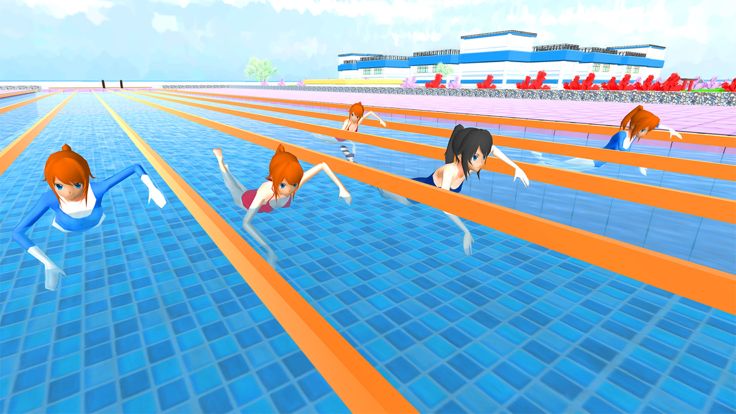 Anime School Girl Life 3d Game游戏截图