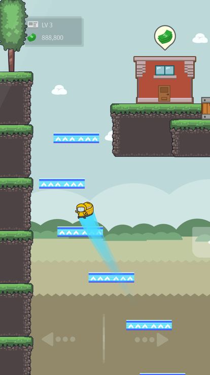 外卖小哥跳一跳游戏截图