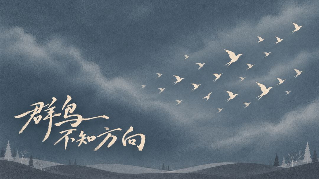 群鸟不知方向