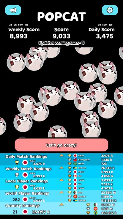 PopCat Slash游戏截图