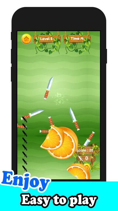 Knife Hit Fruits游戏截图