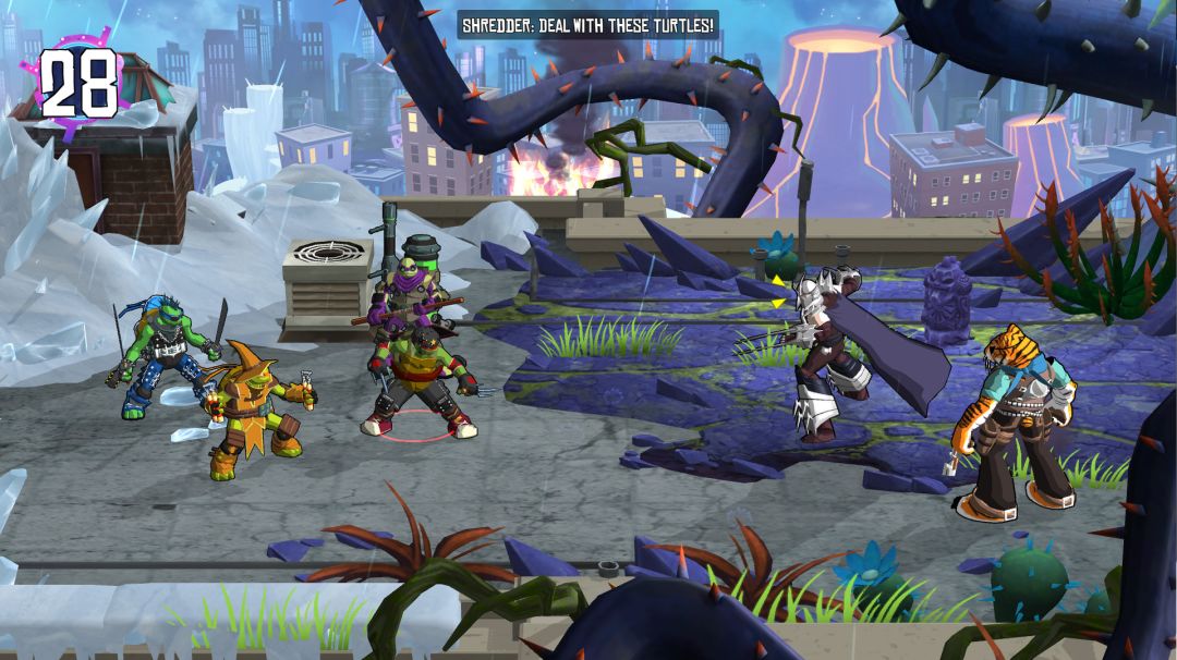 Teenage Mutant Ninja Turtles: Portal Power游戏截图